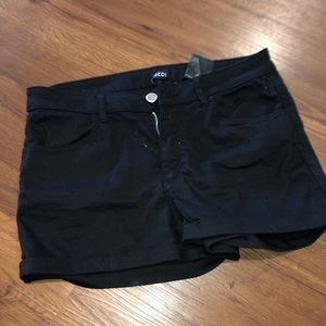 Black shorts